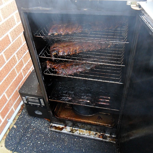Chipotle Lime Southwest Back Ribs done in the Bradley Smoker