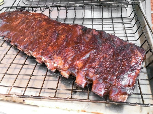First time smoking ribs and I didn't do too great. Not sure if I added too  much brown sugar or smoked for too long. 😕 : r/pelletgrills