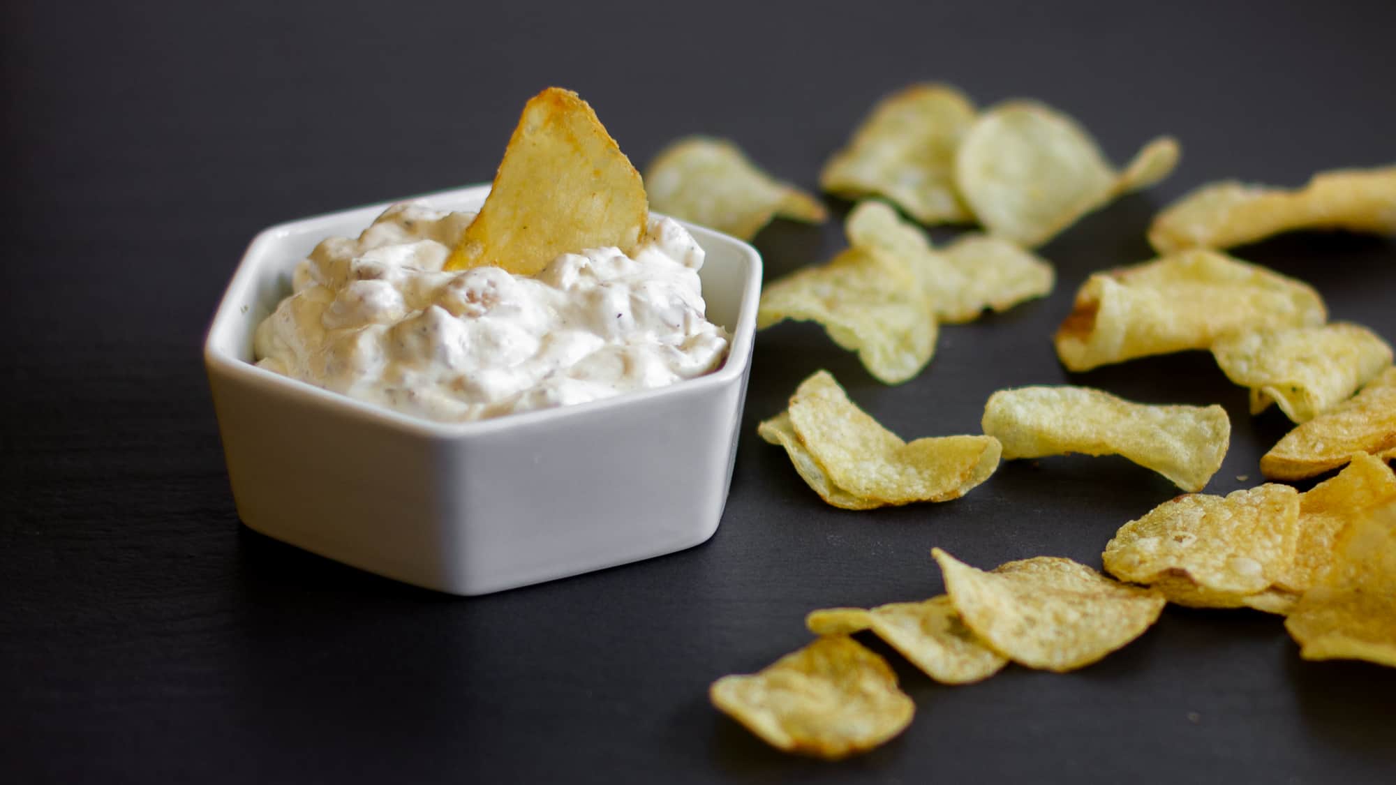 Homemade French Onion Chip Dip Recipe with Sweet Vidalia Onions