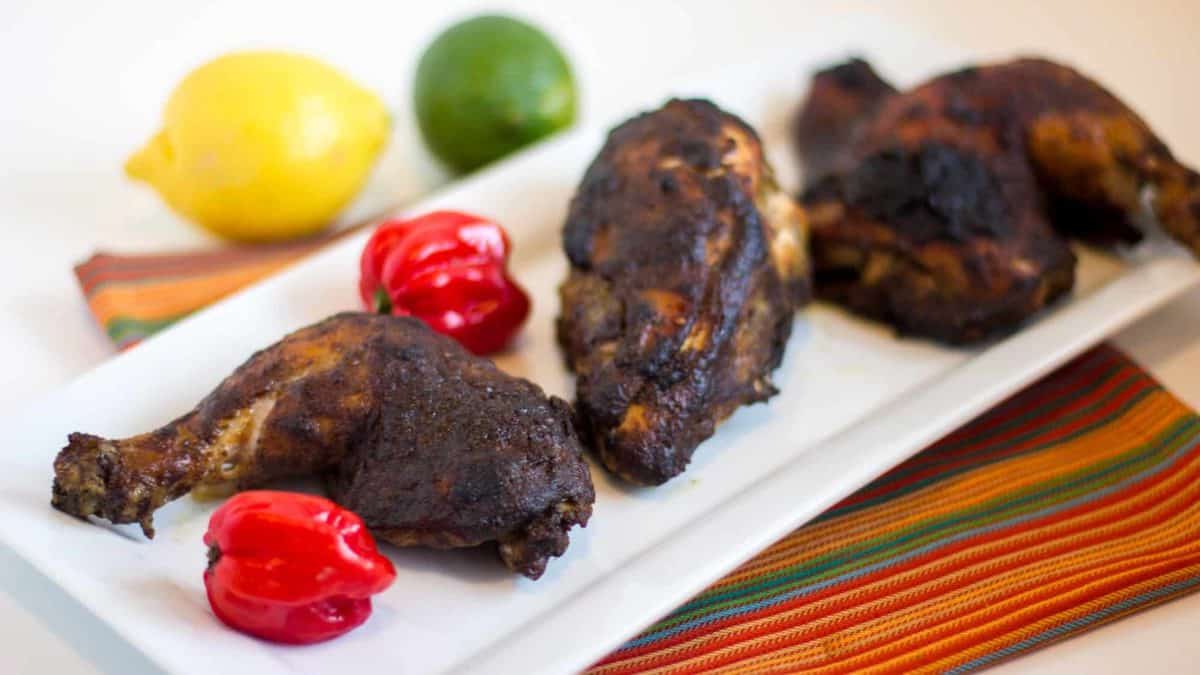 Oven Baked Jerk Chicken Recipe A homemade Jamaican classic