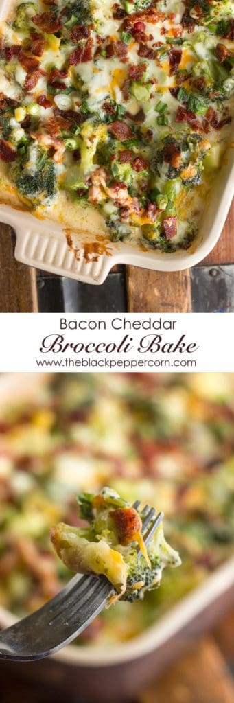 Bacon Cheddar Broccoli Bake Casserole Recipe