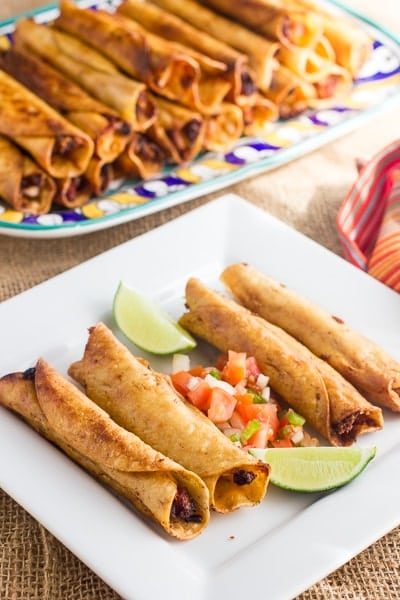 Chicken Flautas Recipe - Simple how to make instructions