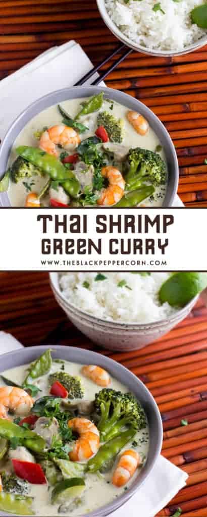 Thai Green Curry Shrimp - Easy Thai Curry Recipe