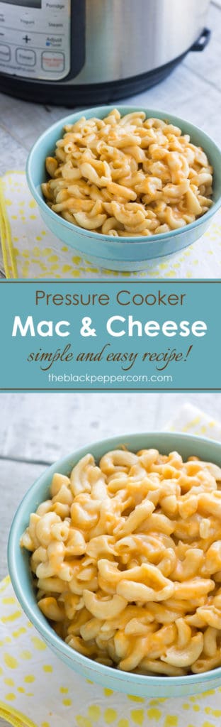 Pressure Cooker Mac and Cheese Recipe