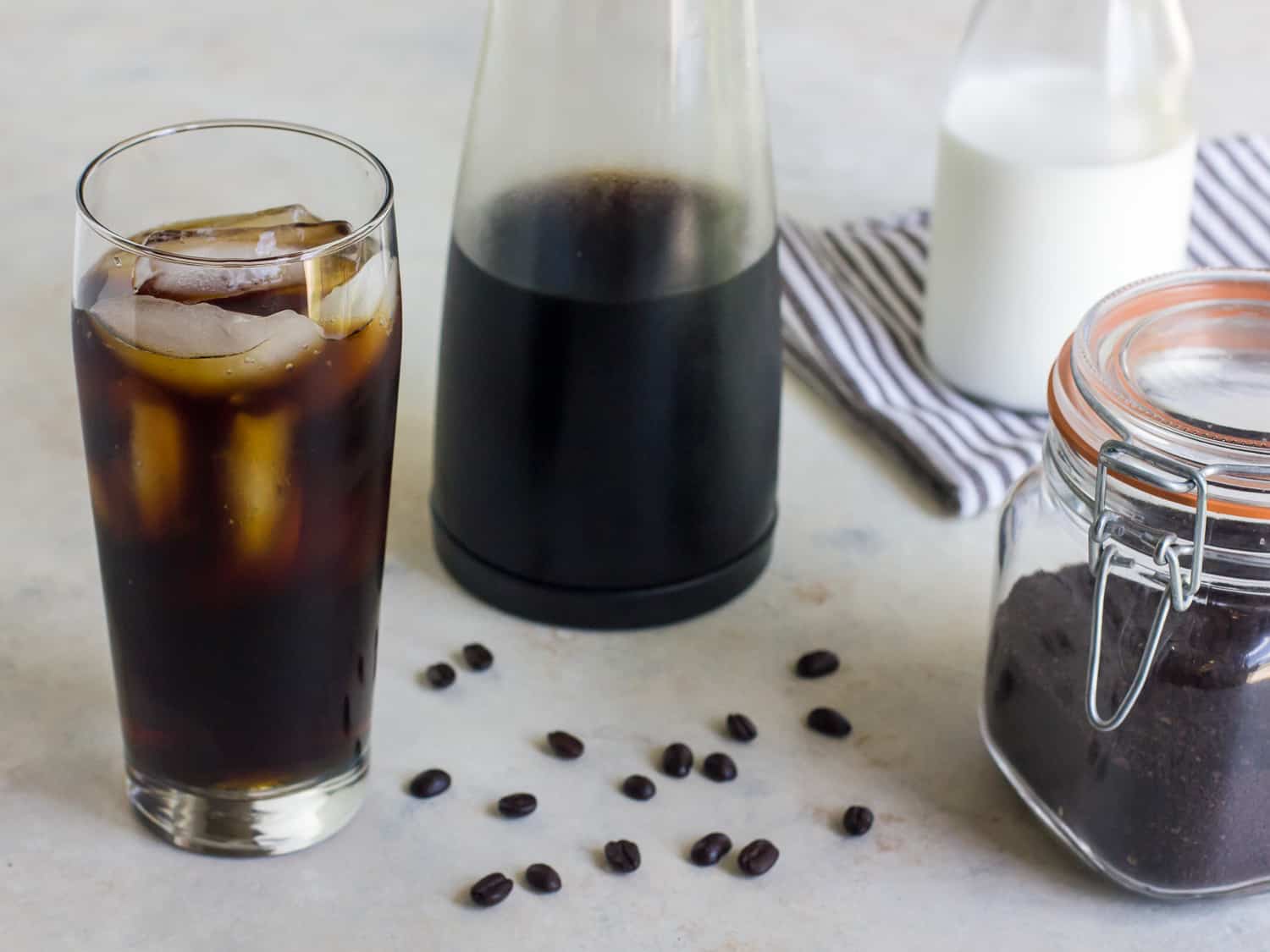 how to make cold brew with espresso grounds