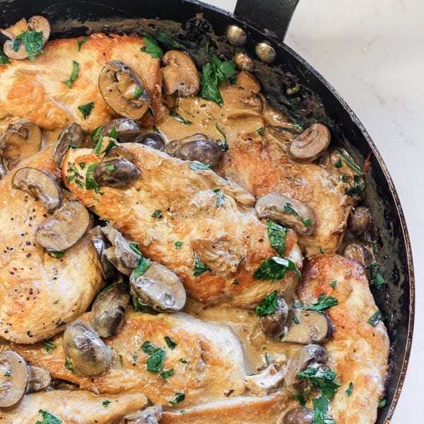 Creamy Chicken Marsala Recipe