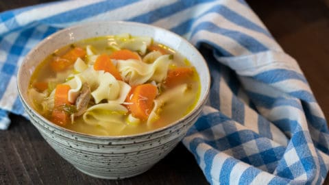 Homemade Chicken Noodle Soup Recipe