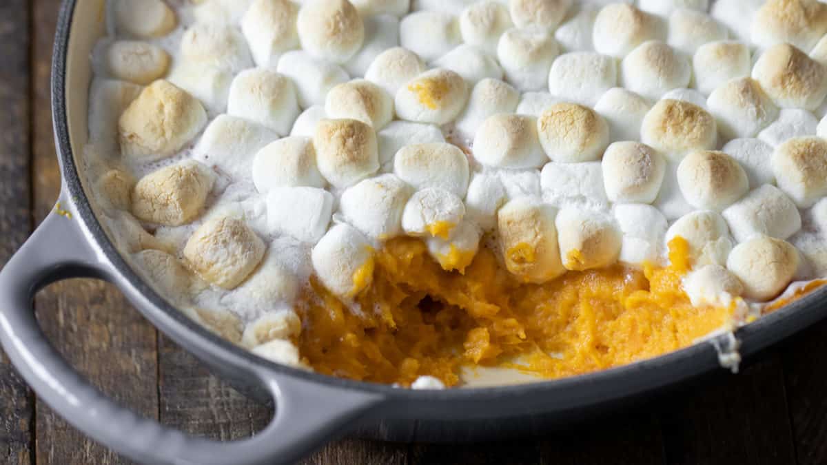 Sweet Potato Casserole Recipe - The Black Peppercorn