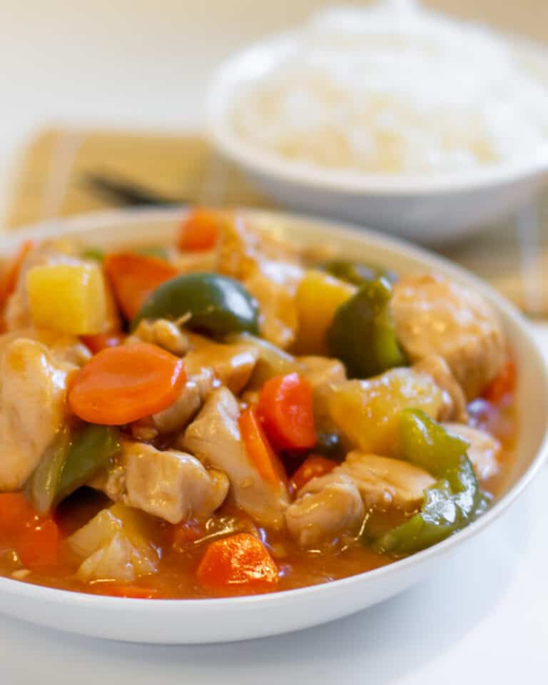 Sweet and Sour Chicken Stir Fry - Homemade Recipe